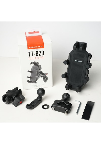 Knmaster Tt-820 Telefon Tutucu Siyah