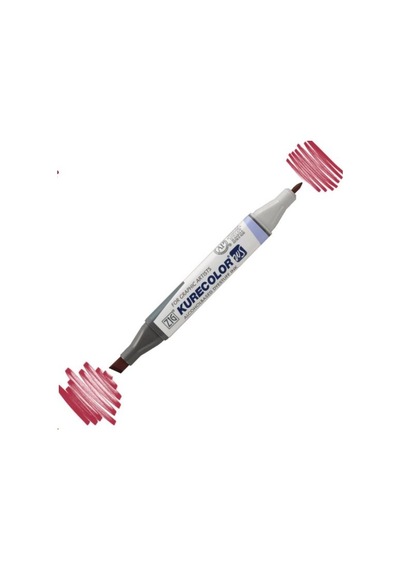 Zig Kurecolor Kc3000 Twin S Marker Kalem 268 Deep Red