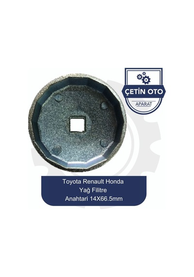 Toyota - Honda Yağ Filitre Anahtarı 14x66.5mm