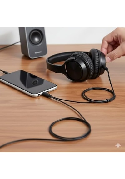 3.5 Mm Erkek Ve 2 Stereo Dişi Kulaklık Çoklayıcı Kablo Ve Ses Sistemi Kablosu Aux Streo Çoklayıcı Kablo 194