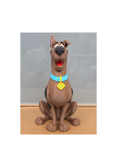 Scooby Doo Figür 15cm-3d Baskı-kolleksiyonluk Biblo