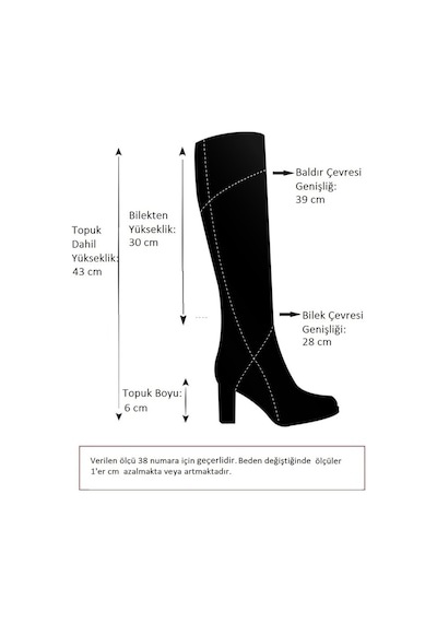 Fox Shoes Siyah Kadın Çizme C654652709
