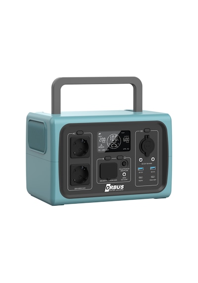 Orbus 600 Güç Kaynağı+100w Katlanır Güneş Paneli