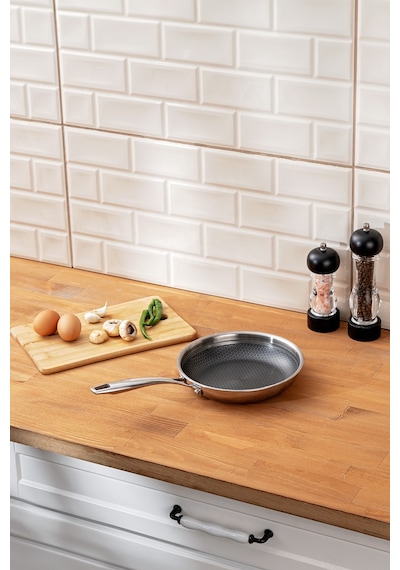 Emsan Pro Tri Ply Tava 20 Cm Gümüş