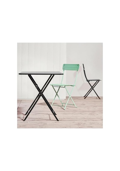 Ikea Sundsö Katlanabilir Masa, Antrasit, 65x65 Cm