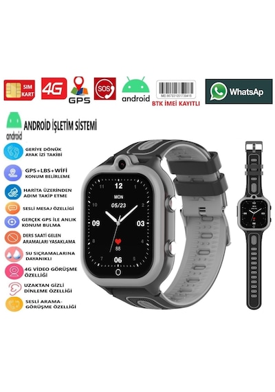 Wonlex KT29 Pro 2024 4G Sim Kartlı Çocuk Saati (Distribütör Garantili)