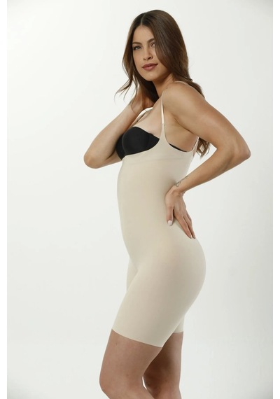 Genculus Yeni Nesil Lazer Kesim Kadın Korse İki Beden İncelten Tam Boy Body Kontrol Çok Renkli