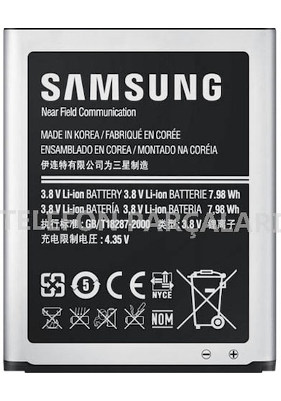 Samsung Uyumlu Galaxy S3 Sm-İ9300 Batarya Pil Eb-L1G6Llu