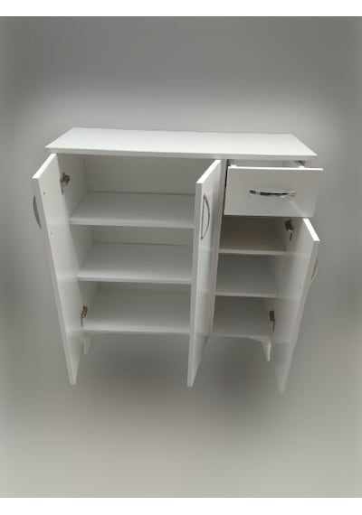 Ayakkabılık Çok Amaç Model Parlak Beyaz Hard Suntalem Demonte 5R (487884773) Beyaz