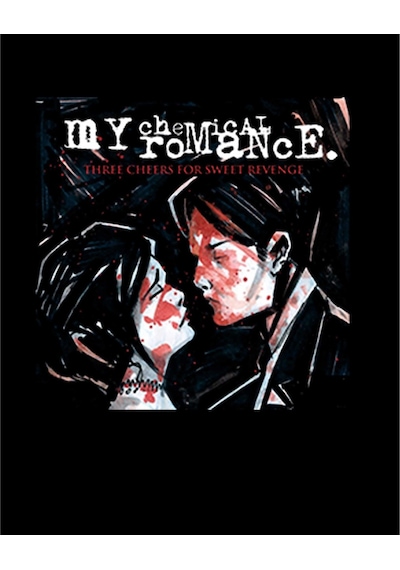 Zepplin Giyim My Chemical Romance Three Cheers for Sweet R.Büyük Sırt Patch Yama