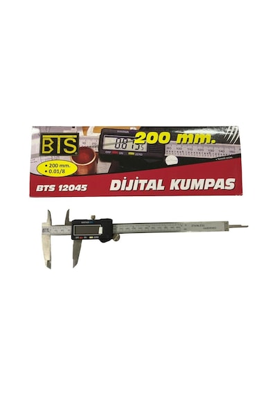 Bts 12045 Dijital Kumpas 200 Mm