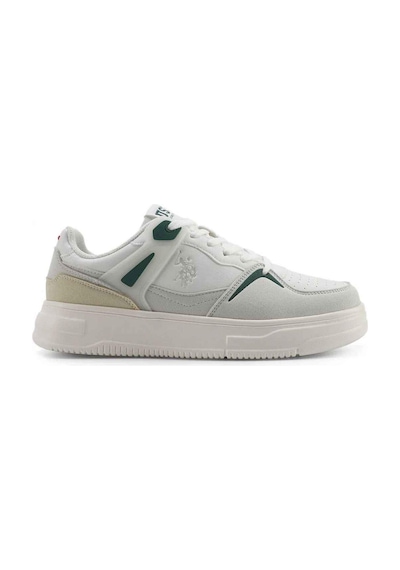 U.s. Polo Assn. Lean 5fx Beyaz Erkek Sneaker Beyaz-yesıl Beyaz - Yeşil U.s. Polo Assn. Lean 5fx Beyaz Erkek Sneaker Beyaz-yesıl Beyaz - Yeşil