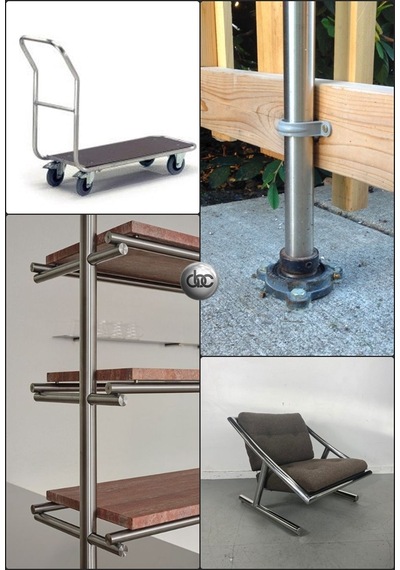 Krom Boru Dış: 76mm - İç: 72mm Boy: 1 Metre