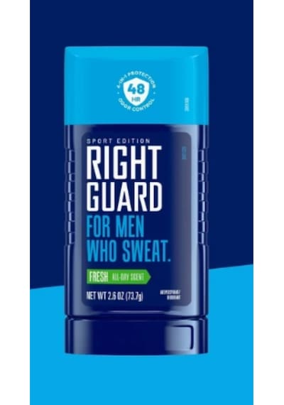 Right Guard For Men Who Sweat Fresh All Day Scent Deodorant Stick 73,7gr