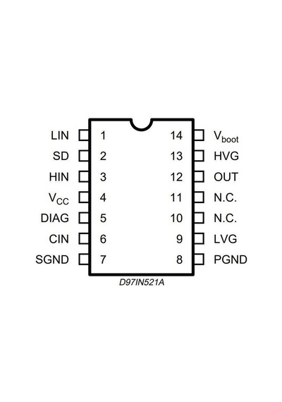 L6386 Smd So14 Entegre