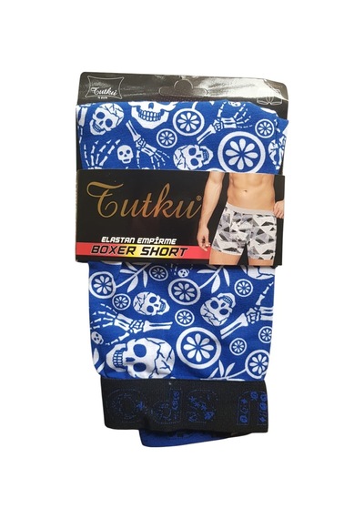 Tutku Erkek Elas Emp Spor Boxer 6'lı Kombin Kombin