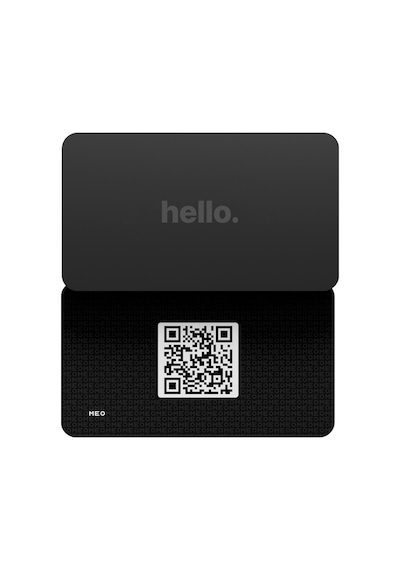 Meo 10'lu Paket - Hello Akıllı Kartvizit - Nfc Ve Qr Kodlu Dijital Kartvizit