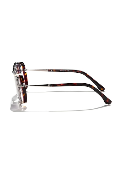 Zen Milano Eyewear Zm4498-c3 57 Erkek Güneş Gözlüğü Metalik