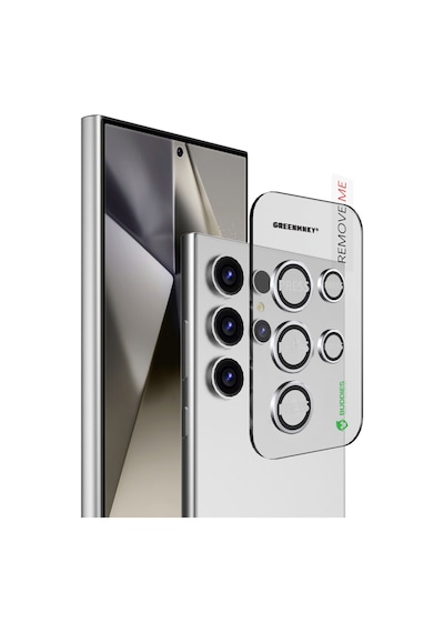 Buddıes Samsung S25 Ultra Uyumlu Kamera Lens Koruyucu Sılver Gümüş