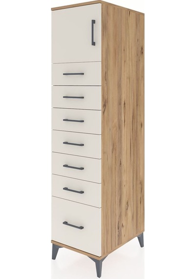 Kronos Dolap Tek Raflı 7 Çekmeceli Tek Kapaklı 44x59x182 Çam-aytaşı Atlas Çam Kronos Dolap Tek Raflı 7 Çekmeceli Tek Kapaklı 44x59x182 Çam-aytaşı Atlas Çam