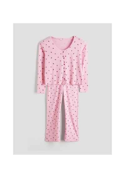 Lcw Dream Pembe U Yaka Çiçekli Kadın Pijama Takım