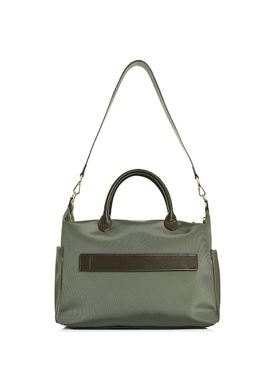 Pierre Cardin 05pc26y111961 İmperteks Laptop Bölmeli Çok Cepli Omuz Ve El Çantası Yeşil