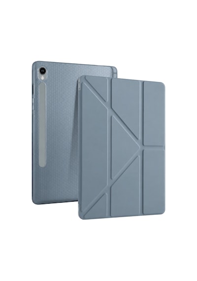 Samsung Galaxy Tab S10 Fe Plus 13.1 Kalemlikli Mars Tablet Kılıfı - Koyu Gri