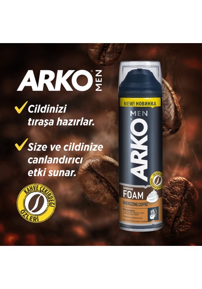 Arko Men Coffee Tıraş Köpük 200 ML