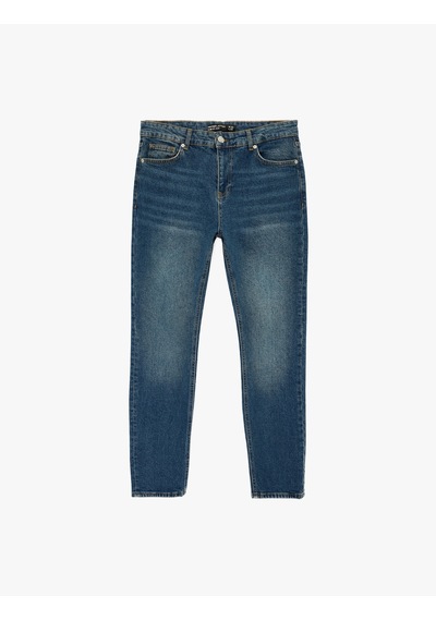 Koton Pamuklu Normal Bel Slim Fit Jean Pantolon - Brad Jean Koyu İndigo 6sam40178nd İndigo Koton Pamuklu Normal Bel Slim Fit Jean Pantolon - Brad Jean Koyu İndigo 6sam40178nd İndigo
