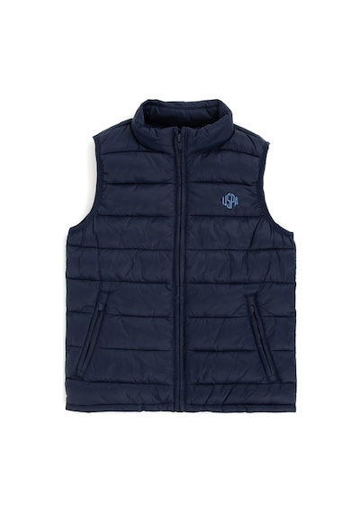 U.s. Polo Assn. Erkek Çocuk Lacivert Yelek Dokuma 50291724-vr033 Lacivert