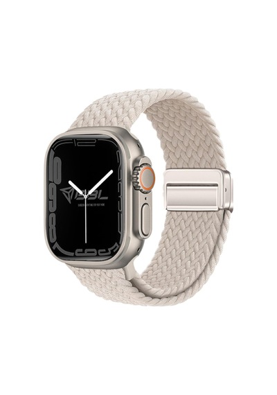 Apple Watch Series Se/11/10/9/8/7/6/5/4/3 İle Uyumlu Kumaş Kordon 46mm/45mm/44mm, Series 10 42mm/41mm/40mm/38mm