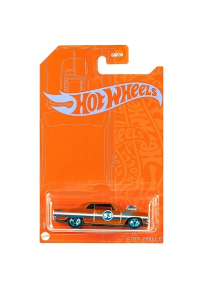 Hot Wheels 53rd Anniversary Orange And Blue Series 5 Araçlık  Set