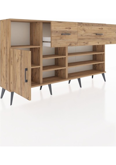 Arges Konsol 6 Raflı 2 Çekmeceli Tek Kapaklı 176x30x99 Çam-çam Atlas Çam - Atlas Çam Arges Konsol 6 Raflı 2 Çekmeceli Tek Kapaklı 176x30x99 Çam-çam Atlas Çam - Atlas Çam
