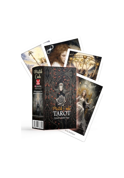 Mistik Cadı Tarot, 78 Kart Ve Rehber Kitap