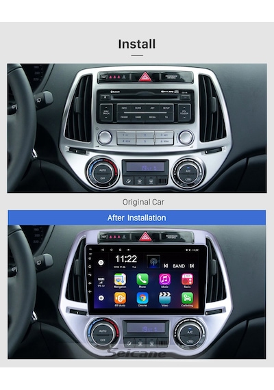 Hyundaı İ20 Analog/dıgıtal Clımate 2008-2012 Multimedya Navigasyon Usb Kamera Carplayer