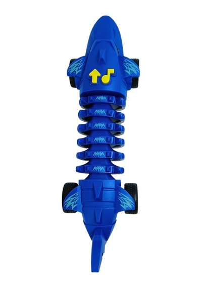 Köpekbalığı Araba - Otomatik Hareketli Sesli Işıklı 32 Cm - Mi Köpekbalığı - 1 Adet