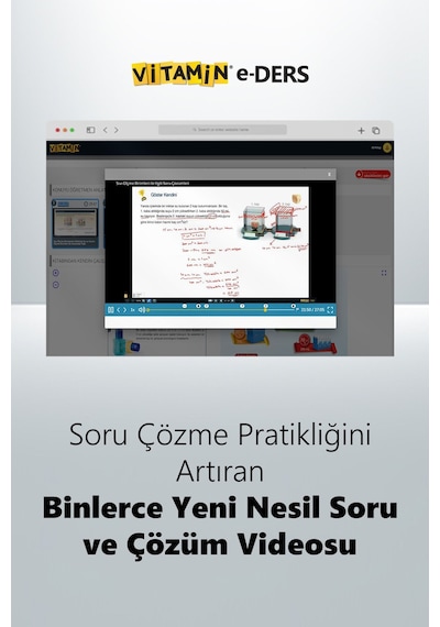 7. Sınıf Matematik (e-Ders) | 2225 Yeni Nesil Soru, 1976 Dakika Video | Yazılıya Hazırlık