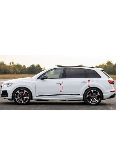 Audi Quattro Gecko Q1 Q2 Q3 Q4 Q5 Q7 Kapı Kenarı Koruma Metalize