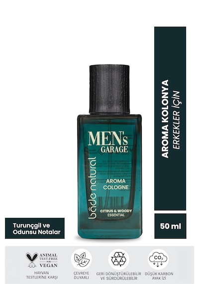 Men's Garage Aroma Kolonya Ferahlatıcı Ve Tazeleyici 50 Ml