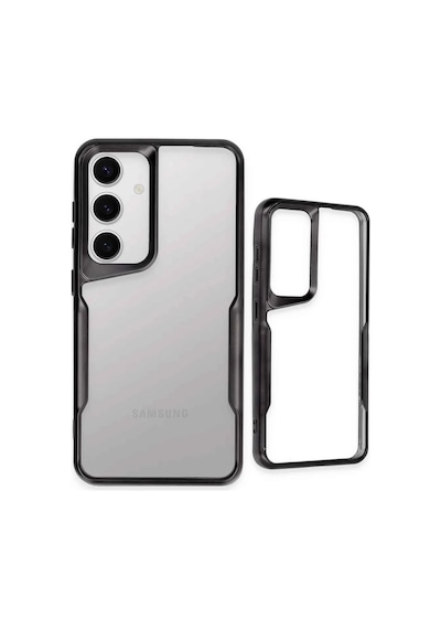 Newface - 747 - Samsung Galaxy S24 Kılıf Boyi Silikon Kapak - Edntrend - - Siyah Sıyah