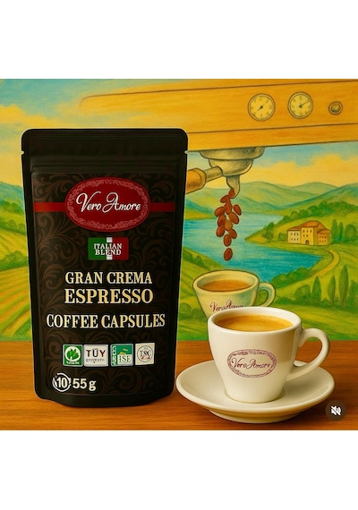 Vero Amore Nespresso Makinesine Uyumlu Kapsül Kahve 10'lu