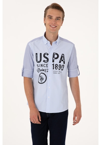 U.s. Polo Assn. Erkek Lacivert Gömlek Desenli 50299351-vr033 Lacivert U.s. Polo Assn. Erkek Lacivert Gömlek Desenli 50299351-vr033 Lacivert