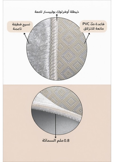 Buççin Online Mağaza Siyah Beyaz Kaktüs Dijital Baskılı Banyo Paspas Takımı Polyester Orta 6 - 12 Mm Çok Renkli
