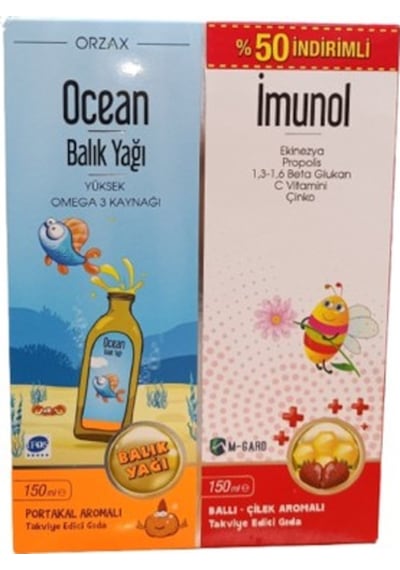 Ocean Balık Yağı + Imunol