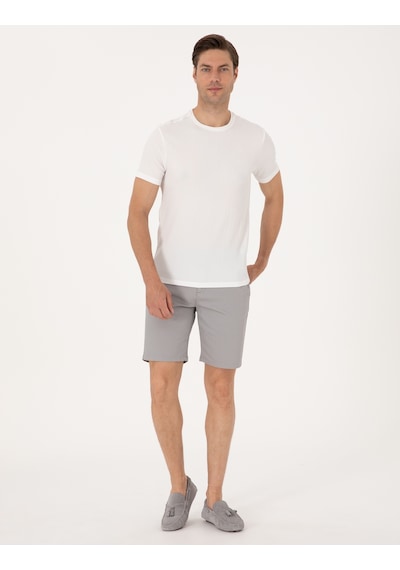 Pierre Cardin Erkek Gri Şort / Bermuda 50308132-vr024 Gri