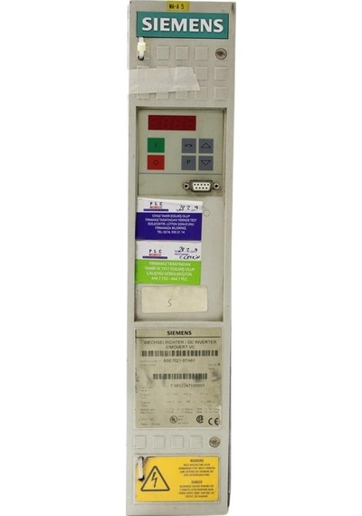 6se7021-0ta61 Sımovert Masterdrıves Vector Control Inverter Compact Unıt 2.el