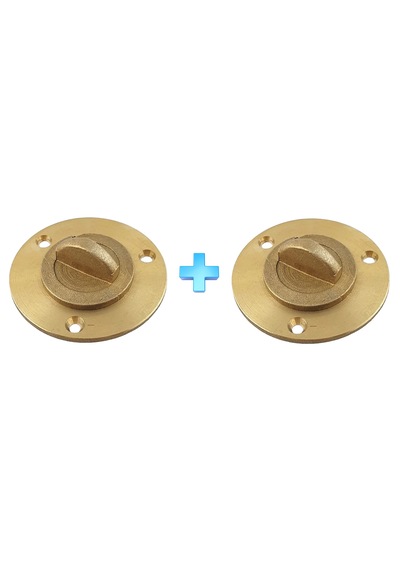 2'li Sarı Pirinç Miçoz. 1/2"-13mm. Su Gider Miçoz Komple