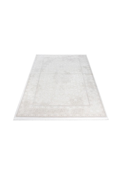Badelya Home Krem 7135 Modern Doğal Taban Saçaklı Salon Koridor Mutfak Çocuk Oturma Odası Halı Yolluk 7135-krem