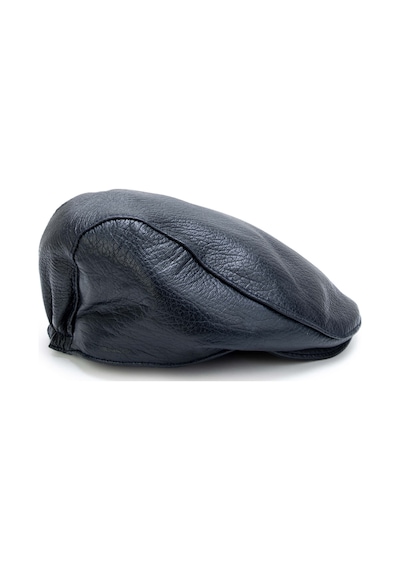Tamer Tanca Erkek Hakiki Deri Şapka 524 1106 Lndn Spk Sk23/24 Lacı Jumbo Lacivert