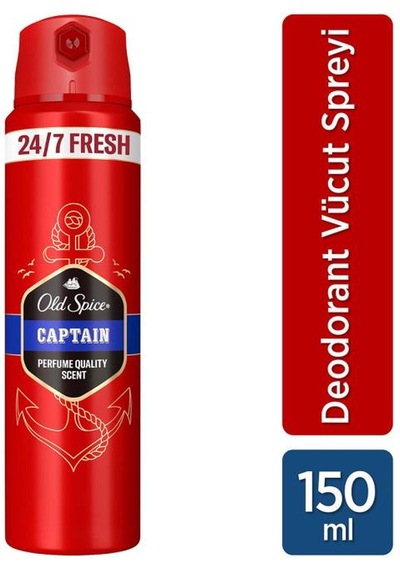 Old Spice Captain Erkek Deodorant Sprey 150 Ml